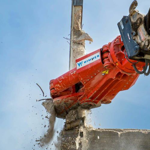 Hydraulic demolition shears - Topcut - WIMMER Hartstahl GmbH & Co KG - for excavators / for concrete