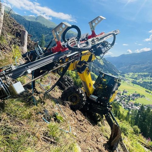 Excavator drill attachment - AB 1300T series - WIMMER Hartstahl GmbH & Co KG