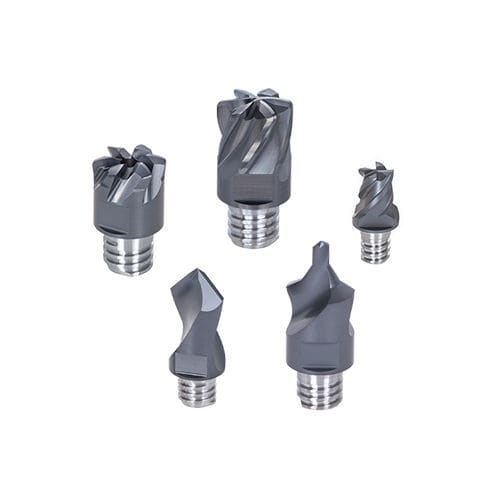 End mill - TungMeister - TUNGALOY - toroidal / ball nose / Side-and-face
