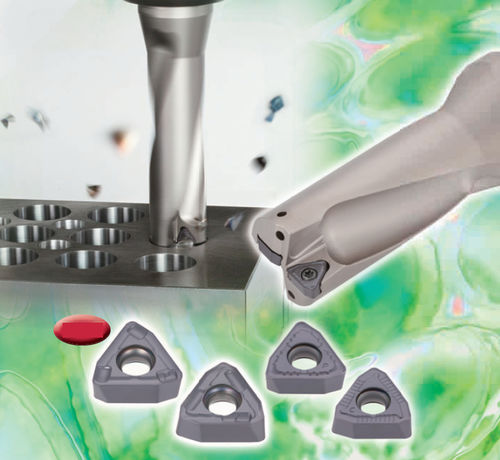 Indexable insert drill bit - TUNGSIX-DRILL series - TUNGALOY - multi-purpose / carbide / 1-lip