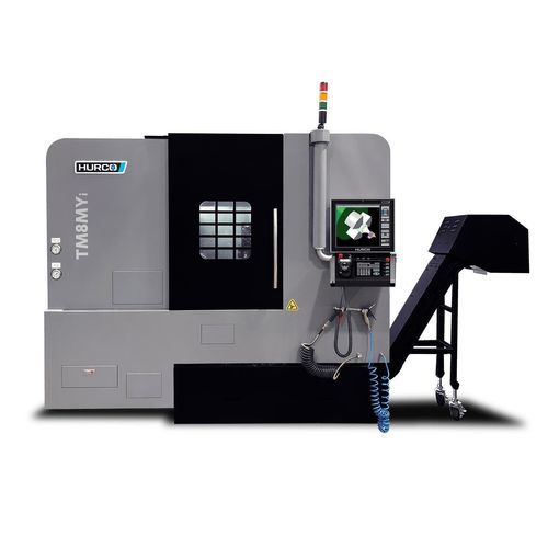 CNC lathe - TM8MY - Hurco GmbH Werkzeugmaschinen - horizontal / slant bed / 12 tools