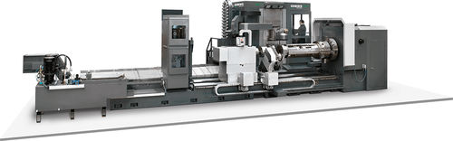 CNC lathe - GM7 - GEMINIS LATHES, S.A - horizontal / for deep drilling / precision