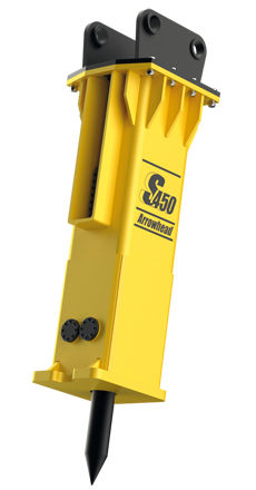 Hydraulic rock breaker - S450 - Arrowhead Rockdrill