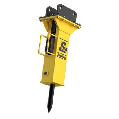 Hydraulic rock breaker - S60 - Arrowhead Rockdrill