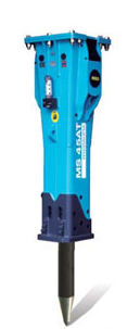 Hydraulic rock breaker - MS 45AT - MSB corporation