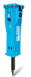 Hydraulic rock breaker - MS 600 - MSB corporation