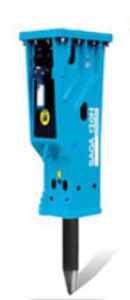 Hydraulic rock breaker - SAGA 120 - MSB corporation