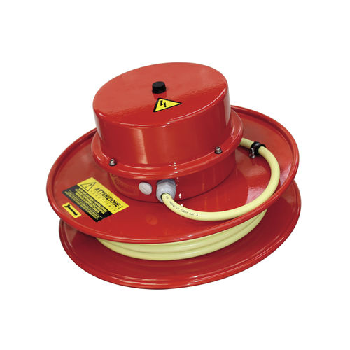 Electric cable reel - RI  - D.R. Italia s.r.l. - spring rewind / for cranes / for tanker trucks