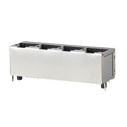 Data connector - AJT52D, 8P/8C - METZ CONNECT - RJ45 / female / for printed circuit boards