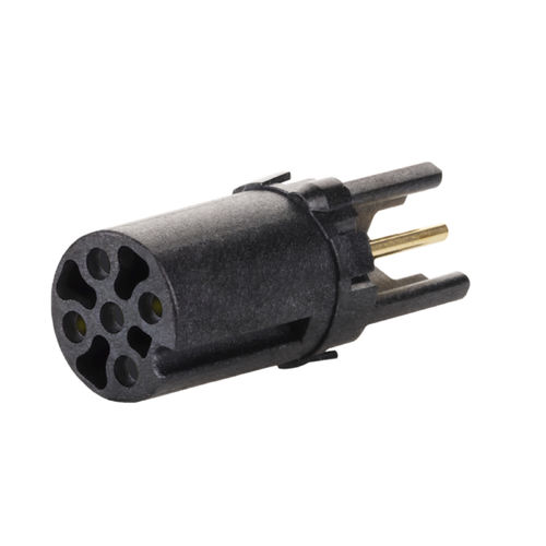 Data connector - MMT060A915-0001 - METZ CONNECT - female / M12 A-coded / for printed circuit boards