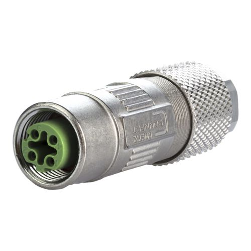 Data connector -  MMF881A115 - METZ CONNECT - female / M12 D-coded / 4-pole