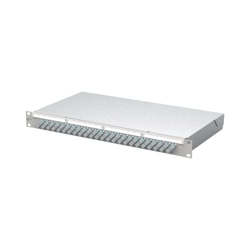 19" patch panel - 150450BA24-E - METZ CONNECT - fiber optics / OM3