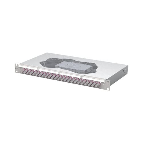 19" patch panel - 150457BB24-E - METZ CONNECT - fiber optics / OM4