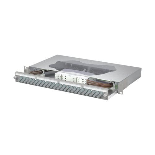 19" patch panel - 150465BA24-E - METZ CONNECT - fiber optics / OM3