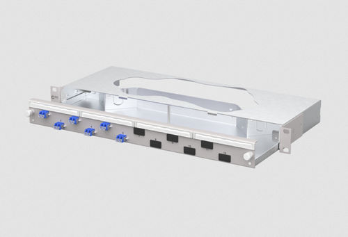 LC type patch panel - OpDAT slide² K - METZ CONNECT - 19" / 1U / fiber optics