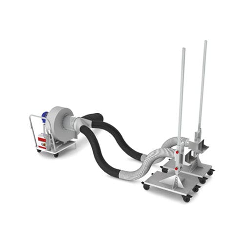 Truck exhaust extraction system - ELE S - AERSERVICE EQUIPMENTS SRL - mobile
