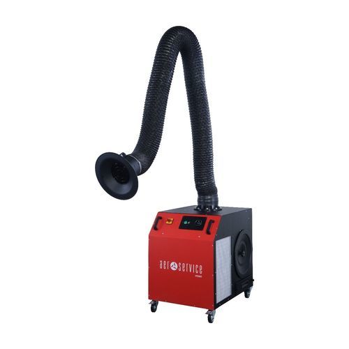 Hand-held fume extractor - MON - AERSERVICE EQUIPMENTS SRL - welding / activated carbon filter / cartridge