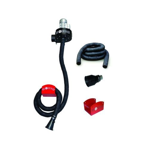 Workshop exhaust extraction system - APN1 series - AERSERVICE EQUIPMENTS SRL - wall-mounted