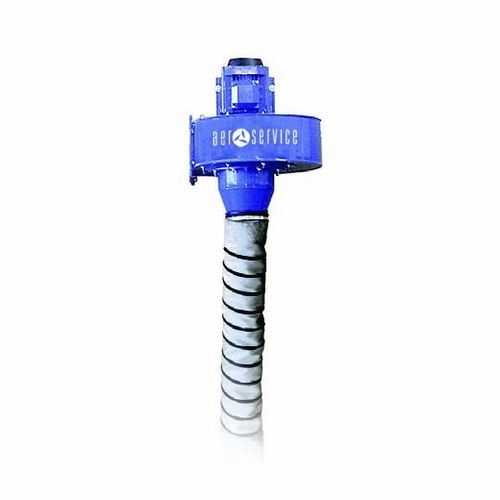 Car exhaust extraction system APD AERSERVICE EQUIPMENTS SRL for