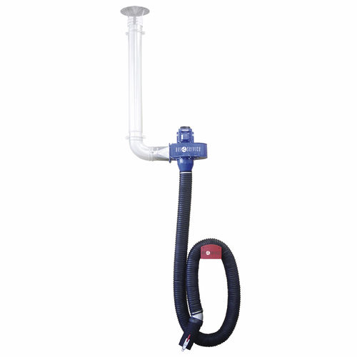 Car exhaust extraction system - APT TRUCK - AERSERVICE EQUIPMENTS SRL - for workshops / garage / wall-mounted