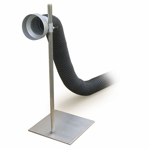 Exhaust gas hose BRV Series AERSERVICE EQUIPMENTS SRL for compressed air / rubber