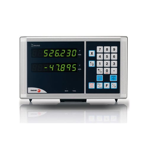 Position indicator - DRO 20i E - FAGOR - digital / LED / panel-mount