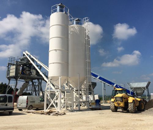 Stationary concrete batching plant - EXPRESS T - ARCEN ENGENHARIA, S.A.