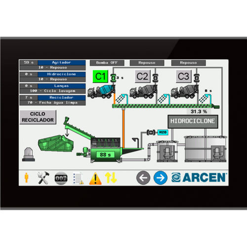 Management software - EUROXXI - ARCEN ENGENHARIA, S.A. - interface / control / configuration