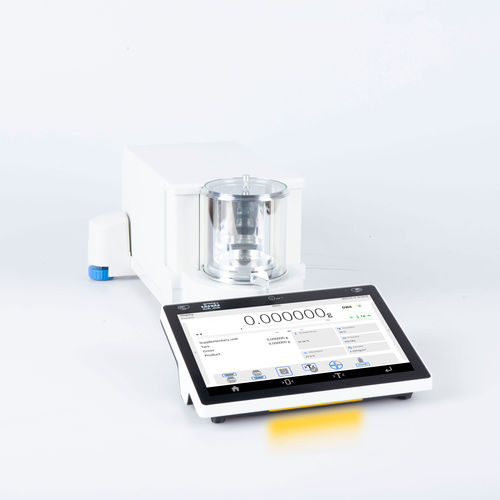 Laboratory microbalance - MYA 5Y series - RADWAG - kilogram / internal / with graphic display