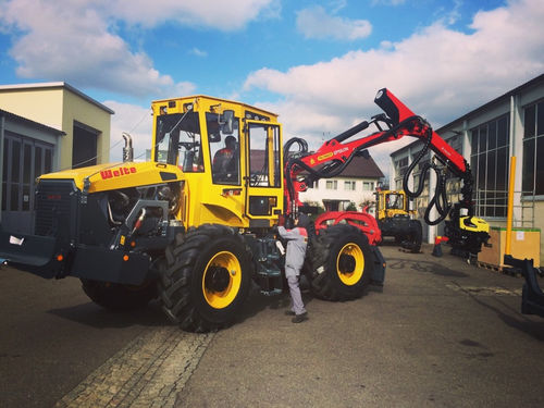 Harvester head - AFM 50 Combi - AFM-Forest