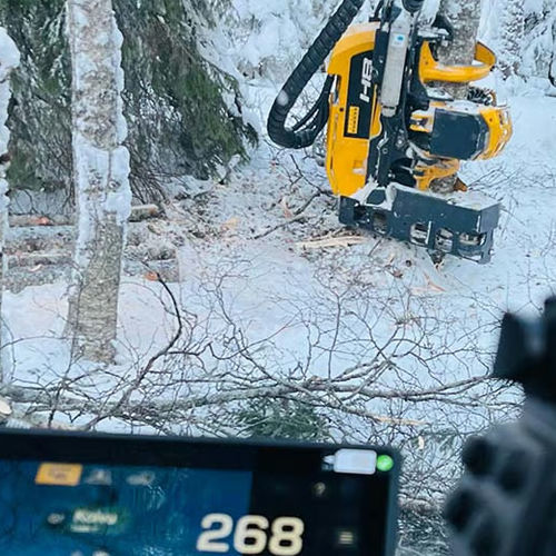 Machinery guidance system - OptiFelling Assist - PONSSE - intelligent