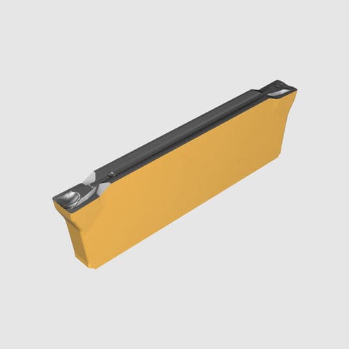 Carbide grooving insert - DGN-B - ISCAR Tools - for steel / for metals