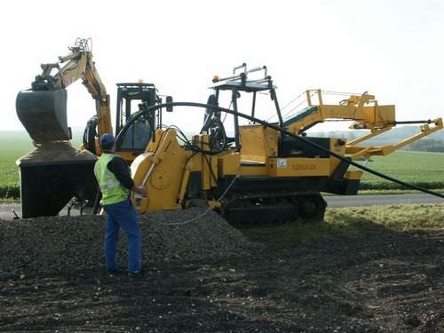 Chain trencher - 200SC - UNAC - tracked