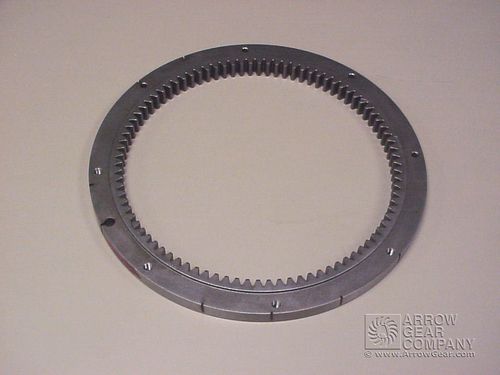 Spur gear - Arrow Gear Company - straight-toothed / flange / steel