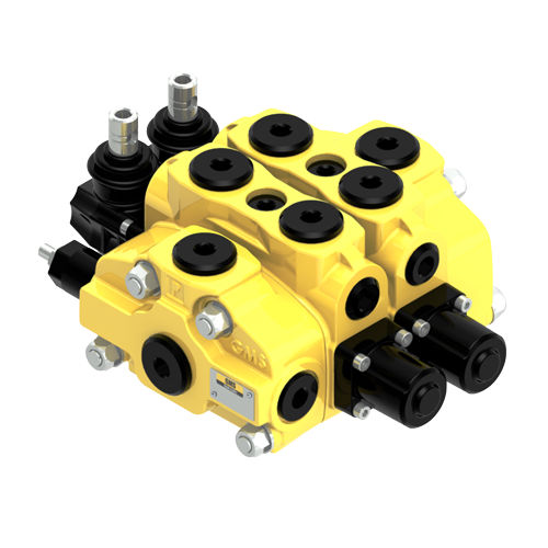 Sectional hydraulic directional control valve - 100L GS series - GMS Hydraulic Components - spool / pilot-operated