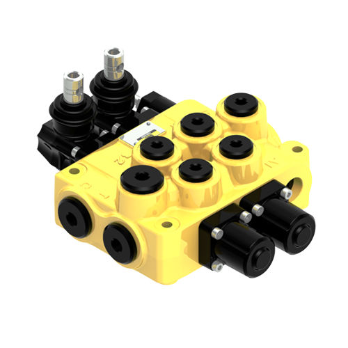 Monobloc hydraulic directional control valve - 90L GM series - GMS Hydraulic Components - spool