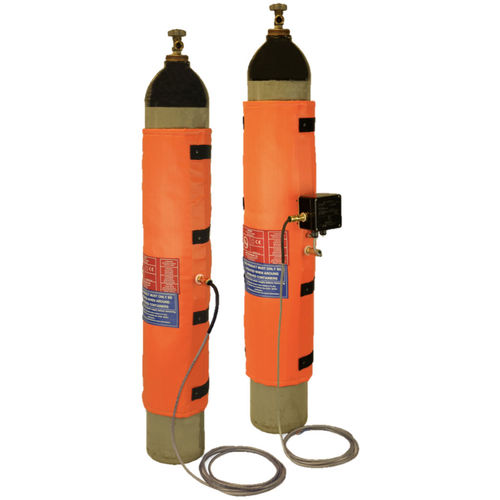ATEX heating jacket - LMK Thermosafe Ltd - silicone / for gas bottles