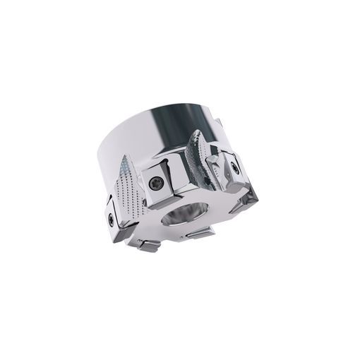 Shell-end milling cutter - SQUARE T4 series - SECO TOOLS - insert / roughing / semi-finishing