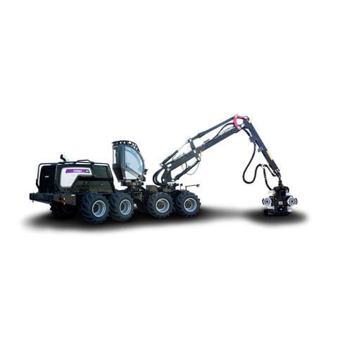 Rubber-tired forestry harvester - 8H GTE - Oy Logset Ab
