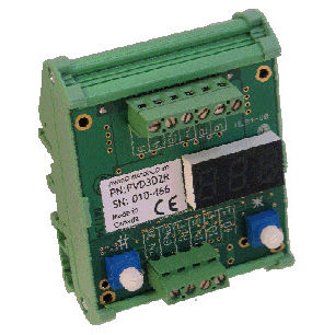 Valve controller with integrated solenoid valve - PVD3D2R - PWM Controls Inc.