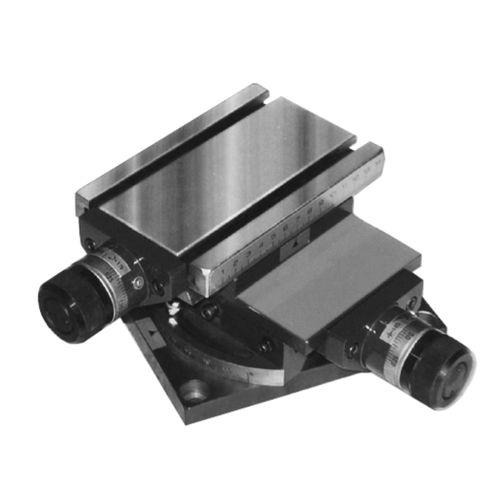 XY stage - MG MINI series - BAZUS - 2-axis / with rotating base
