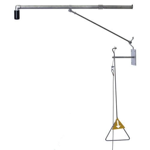 Wall-mounted safety shower - 822 3720  - GIA Premix AB - frostproof / stainless steel / outdoor