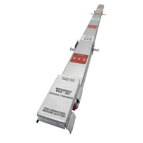 Built-in electrical socket - POWERTRACK - Marshall-Tufflex - floor-mounted / IP54