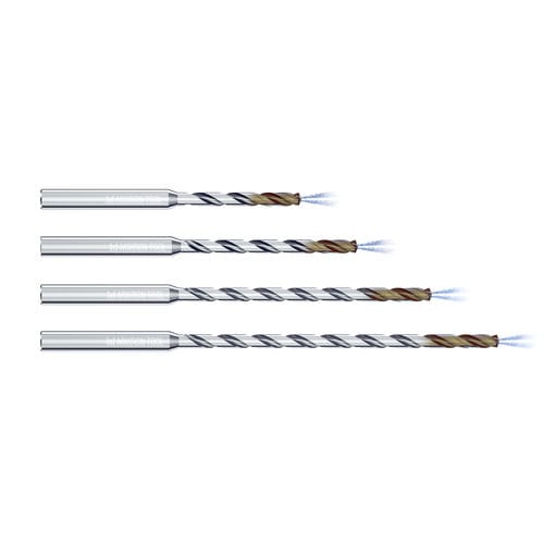 Solid drill bit - CrazyDrill Cool SST - Mikron Group - for stainless steel / multi-purpose / tungsten carbide