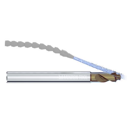 Solid drill bit - CrazyDrill Hexalobe - Mikron Group - for titanium / for stainless steel / high-performance