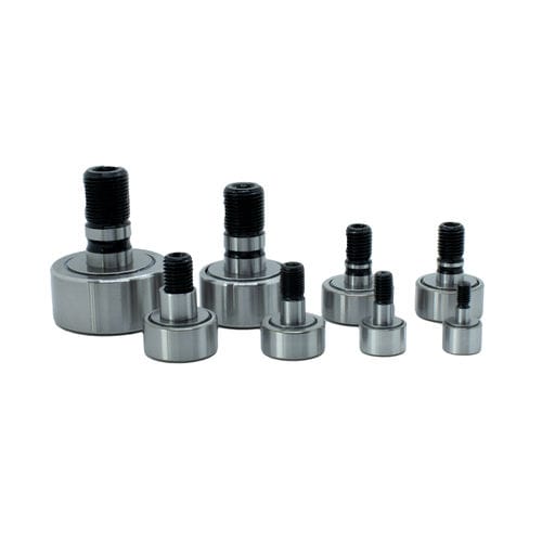 Stud type cam follower - KRV Series - THB Bearings - with needle-roller bearing / steel / stainless steel