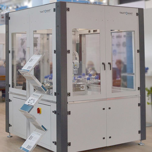 Robotic assembly machine - TAKTOCUBE - TAKTOMAT GmbH - for industrial applications / flexible / custom-made