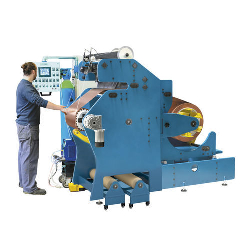 Paper winding machine - LV 1000 - Siltech S.r.l. - for rolls / with cutting system / automatic
