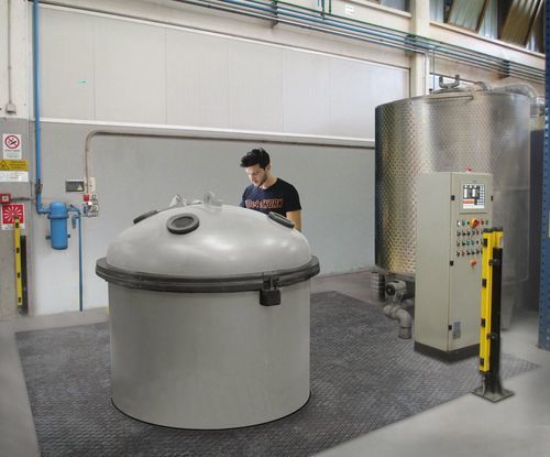 Vacuum impregnation plant - Siltech S.r.l. - resin