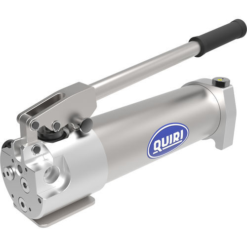 Single-acting hydraulic pump - QSH series - QUIRI - piston / hand / aluminum